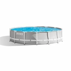 Piscine Tubulaire Ronde Intex Prism Frame 4,57 X 1,07 M