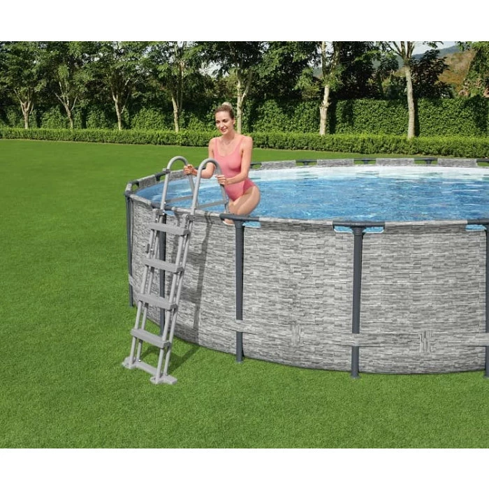 Piscine Tubulaire Ronde Bestway Steel Pro Max 5,49 X 1,22 M – Image 4