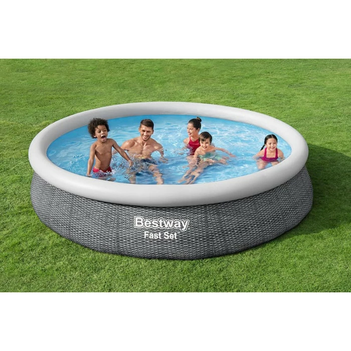 Piscine Autoportée Bestway Fast Set™ Aspect Rotin 3,66 X 0,76 M – Image 4