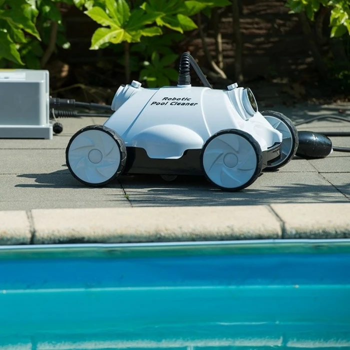 Robot Nettoyeur Fond De Piscine Ubbink Robotclean 1 Noir Et Blanc – Image 2