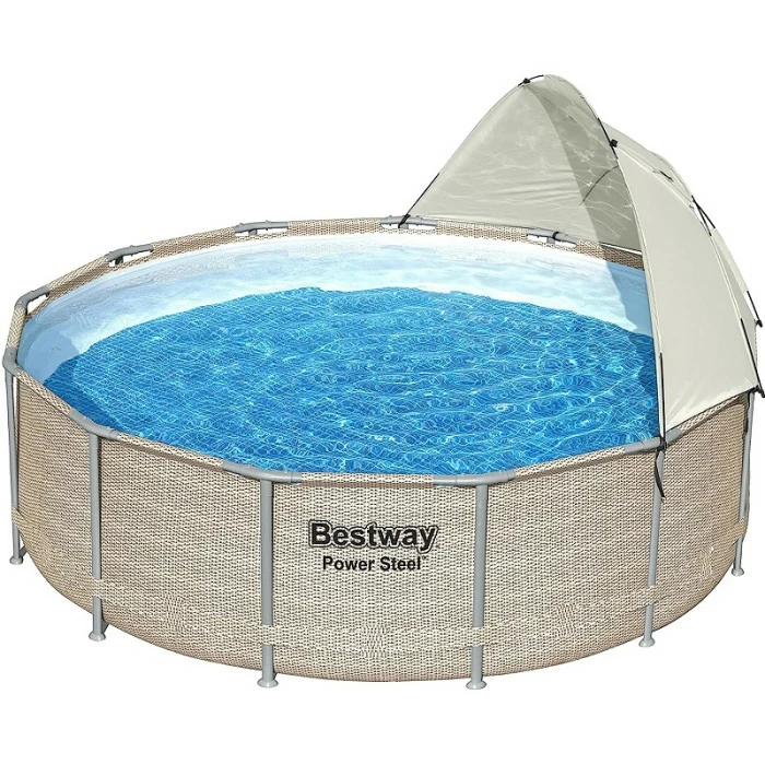 Auvent Pour Piscine Tubulaire Bestway Ø 3,05 à 5,49 M