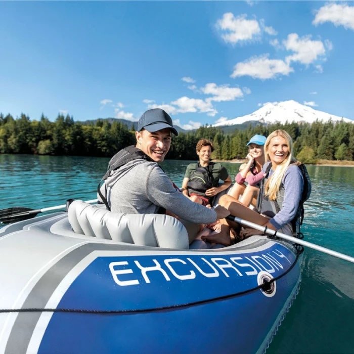 Set Bateau Gonflable 4 Places Intex Excursion 4 – Image 6