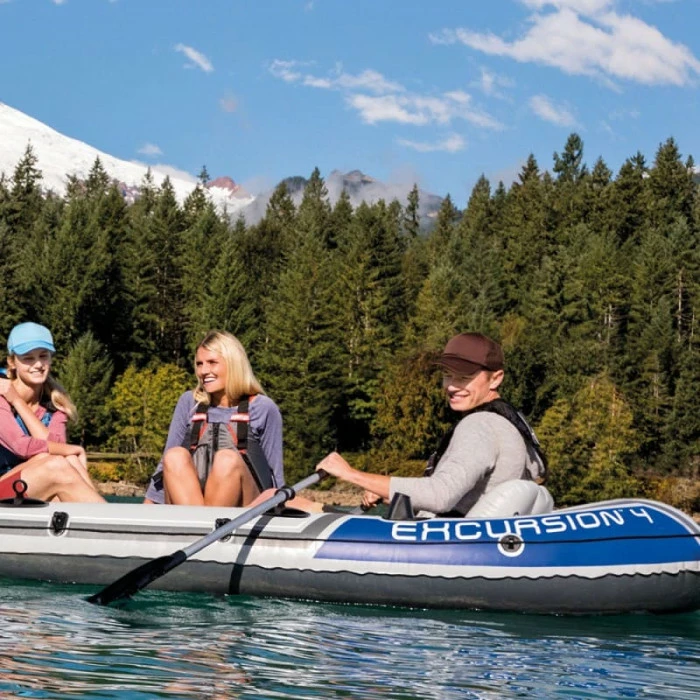 Set Bateau Gonflable 4 Places Intex Excursion 4 – Image 11