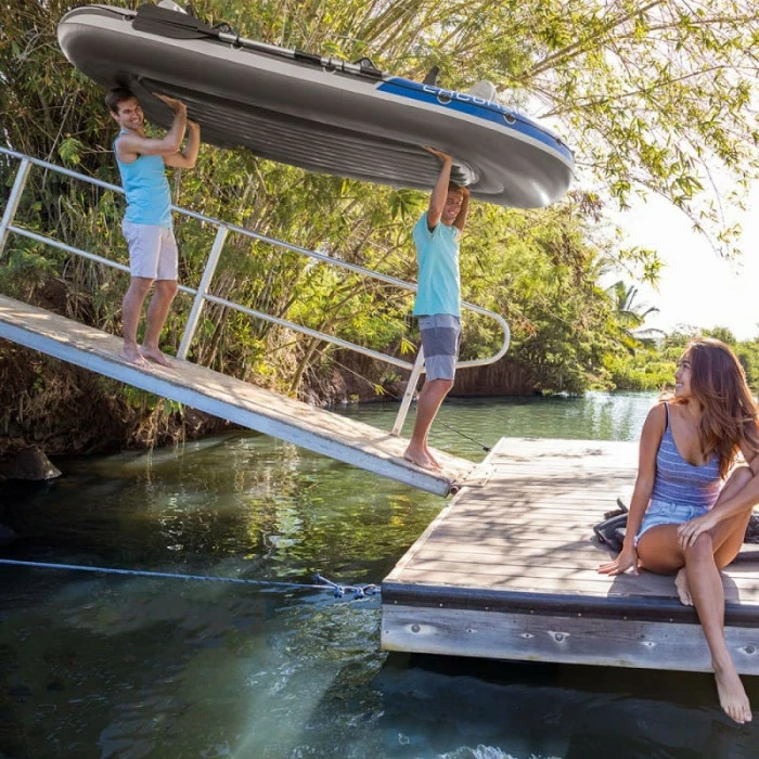 Set Bateau Gonflable 4 Places Intex Excursion 4 – Image 8