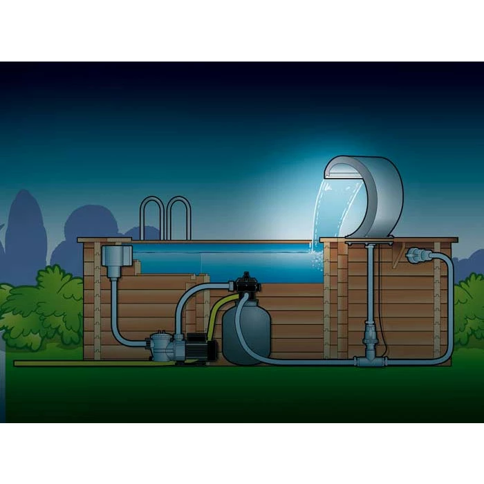 Cascade Pour Piscine Ubbink Mamba Acryl-LED – Image 3