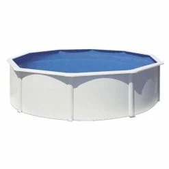 GRE Piscine Ronde Acier Gré Fidji - 4,60 X 1,20 M