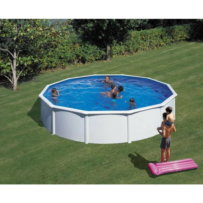 GRE Piscine Ronde Acier Gré Fidji - 5,50 X 1,20 M – Image 2