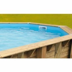 Liner Bleu Pour Piscine En Bois Ubbink - Ø 410 Cm