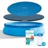 Pack Piscine Autoportante Intex Easy Set 4,57 X 0,84 M + Essentiels