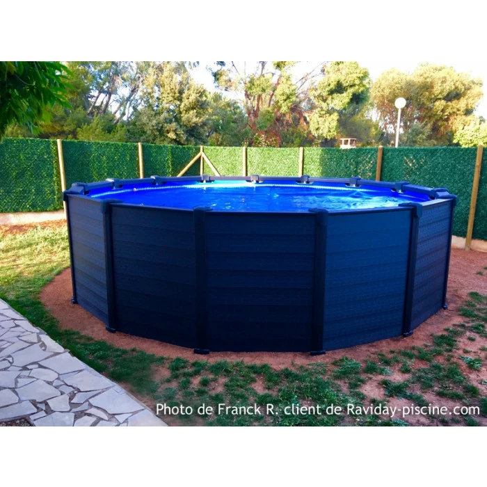 Piscine Tubulaire Ronde Intex Graphite 4.78 X 1.24 M – Image 6