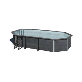 GRE Piscine Ovale Composite Gré - 664 X 386 Cm + LED