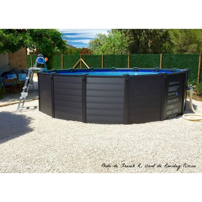 Piscine Tubulaire Ronde Intex Graphite 4.78 X 1.24 M – Image 9