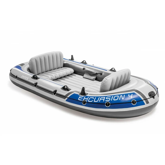 Set Bateau Gonflable 4 Places Intex Excursion 4 – Image 3
