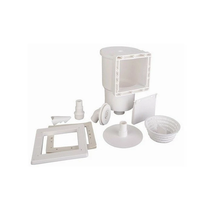 Ensemble Skimmer Pour Piscines Acier GRE - Blanc