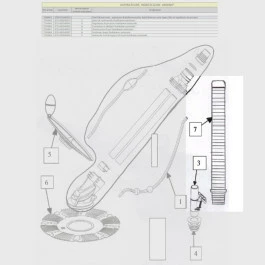Tuyau Pour Robot Ubbink Poolcleaner - 1 M Ø 38 Mm